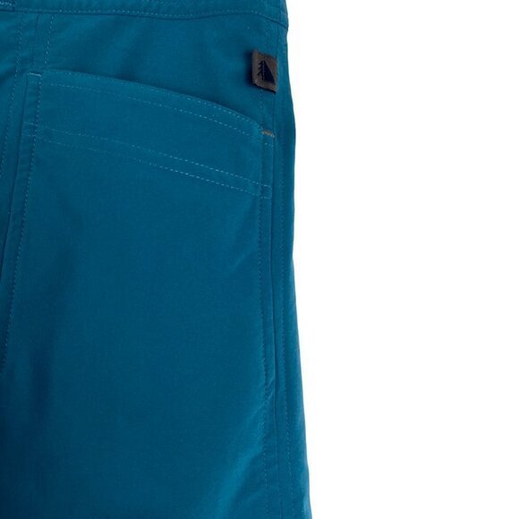 L.L. Bean Skort‎ Skirt Teal Outdoor Hiking Polyester Blend Women's Size 8 Flawed - Picture 4 of 9